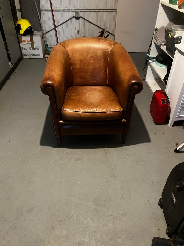 Klassieke fauteuil, Ophalen of Verzenden, Zo goed als nieuw, 75 tot 100 cm, 50 tot 75 cm