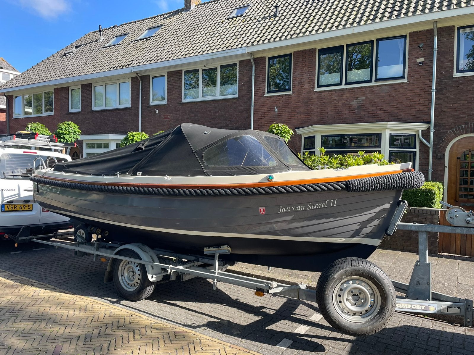 Interboat 17, Watersport en Boten, Sloepen, Gebruikt, Interboat, Trailer, Ophalen