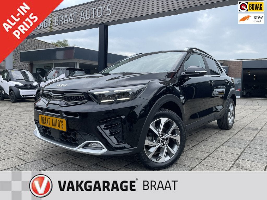 Kia Stonic 1.0 T-GDi MHEV GT-Line l PANO l STOELVERW. l CARP, Auto's, Kia, 1160 kg, 450 kg, Gebruikt, Met garantie (alle)