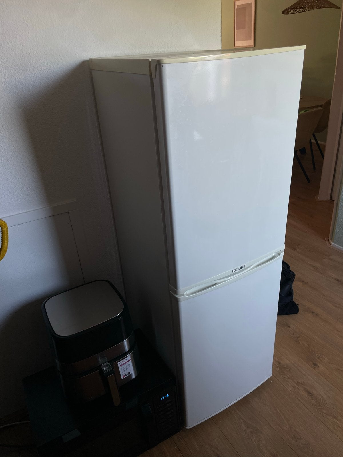 Koelkast met vriesvak, Witgoed en Apparatuur, Ophalen, 150 tot 200 liter, Gebruikt, Met aparte vriezer