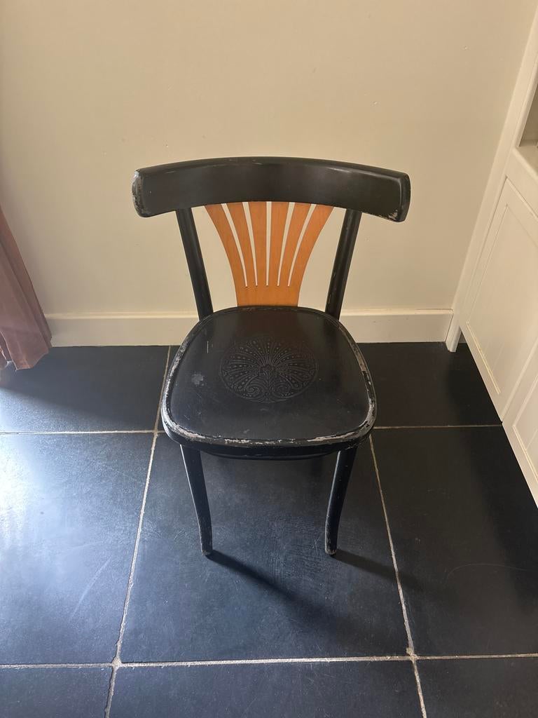 Set van 4 vintage stoelen, Huis en Inrichting, Stoelen, Ophalen of Verzenden