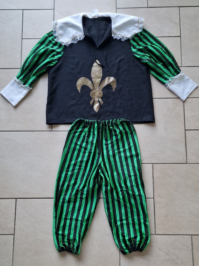 Schutterij / Musketier Carnavalskleding maat S / 46 / 170, Ophalen of Verzenden, Gebruikt, 170 of groter, Jongen of Meisje