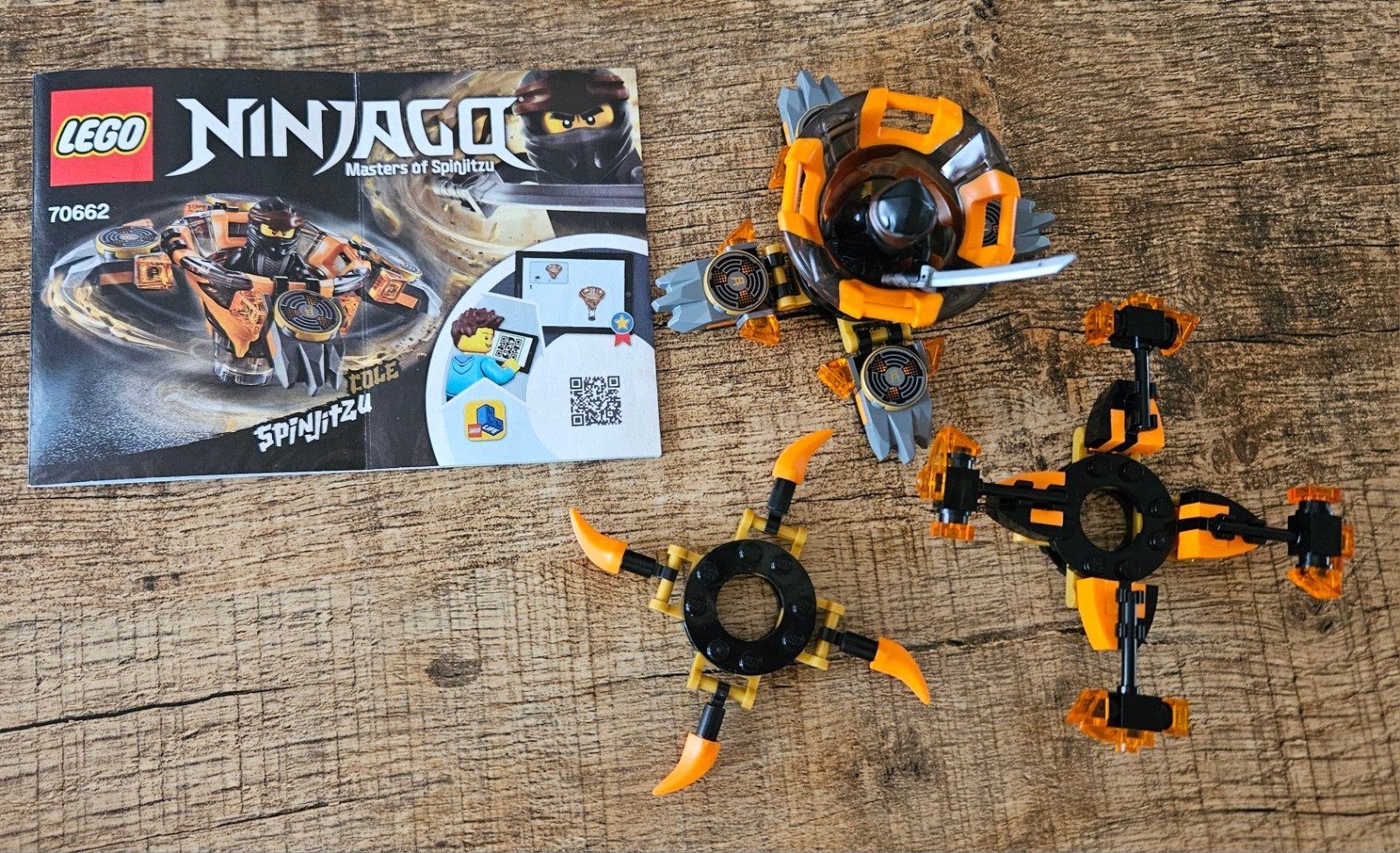 LEGO NINJAGO 70662, Ophalen of Verzenden, Zo goed als nieuw, Complete set, Lego