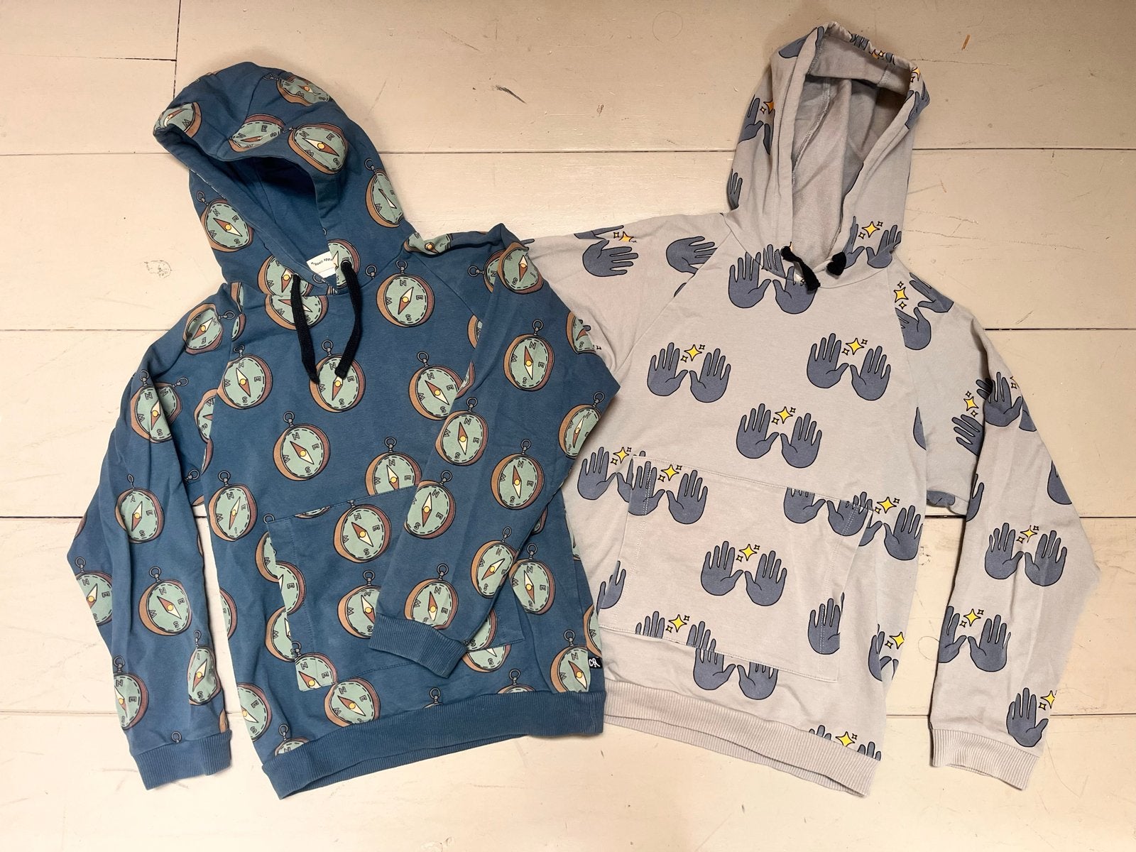 Heerlijk zittende hoodies 146-152 CarlijnQ, Ophalen of Verzenden, Gebruikt, Jongen of Meisje, Trui of Vest