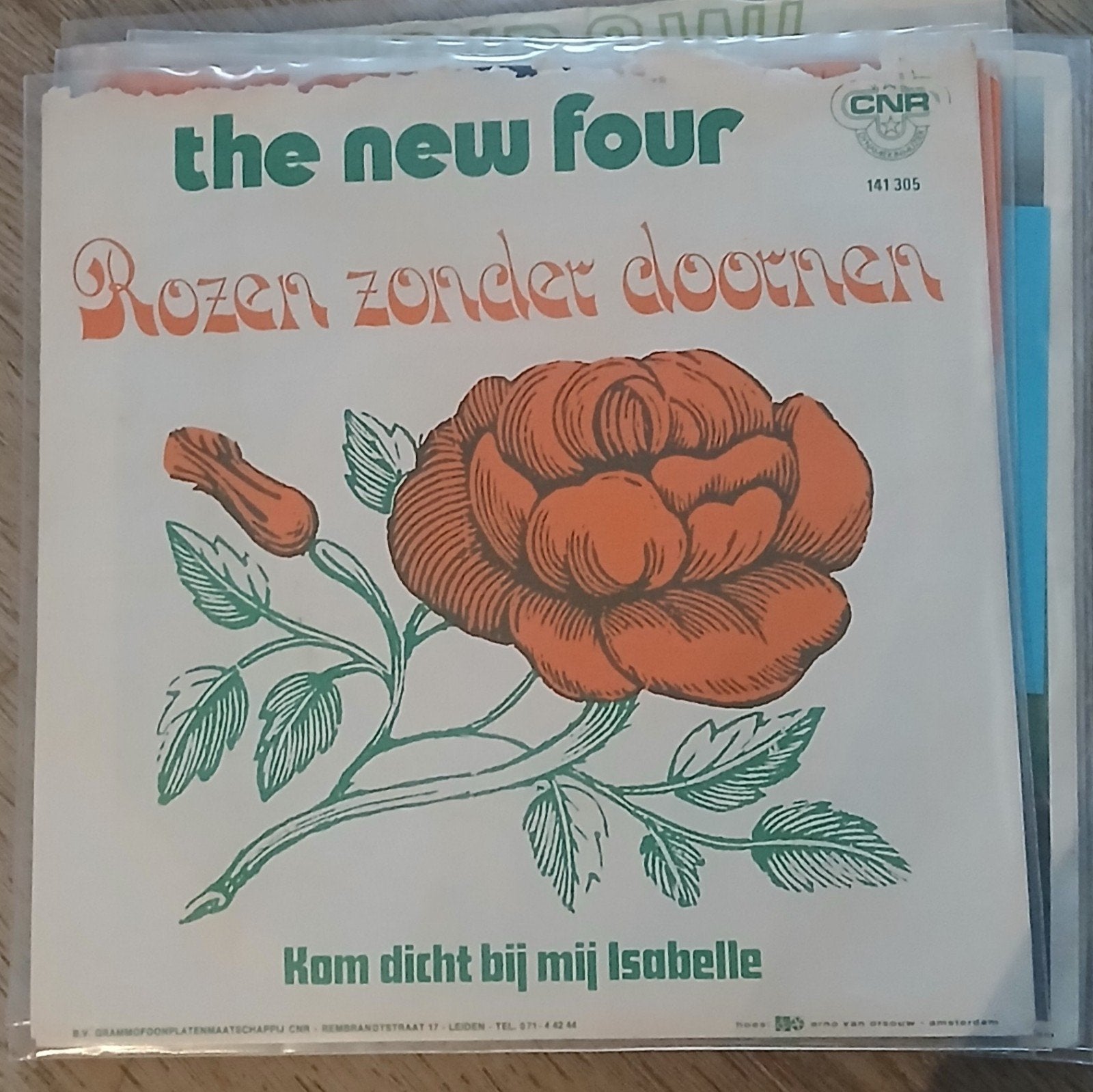 New Four - Rozen zonder doornen, Ophalen of Verzenden, Gebruikt, Overige formaten, Levenslied of Smartlap