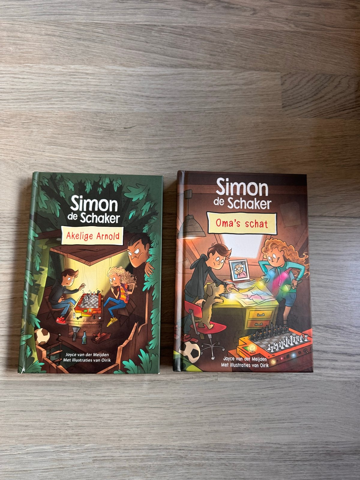 Simon de Schaker: Akelige Arnold & Oma's schat (2 boeken), Ophalen, Nieuw, Fictie