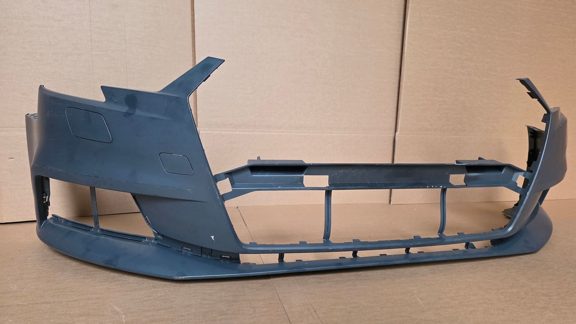 Voorbumper Audi A3 8V Facelift Sportback / Hatchback Basic, Gebruikt, -, Voor, Ophalen of Verzenden