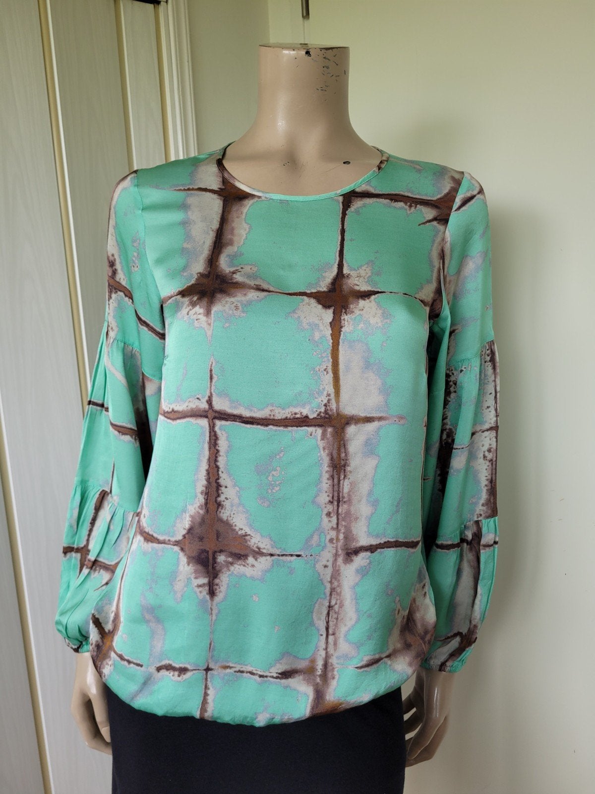 Summum blouse groen maat 34/XS, Summum, Ophalen of Verzenden, Zo goed als nieuw, Maat 34 (XS) of kleiner