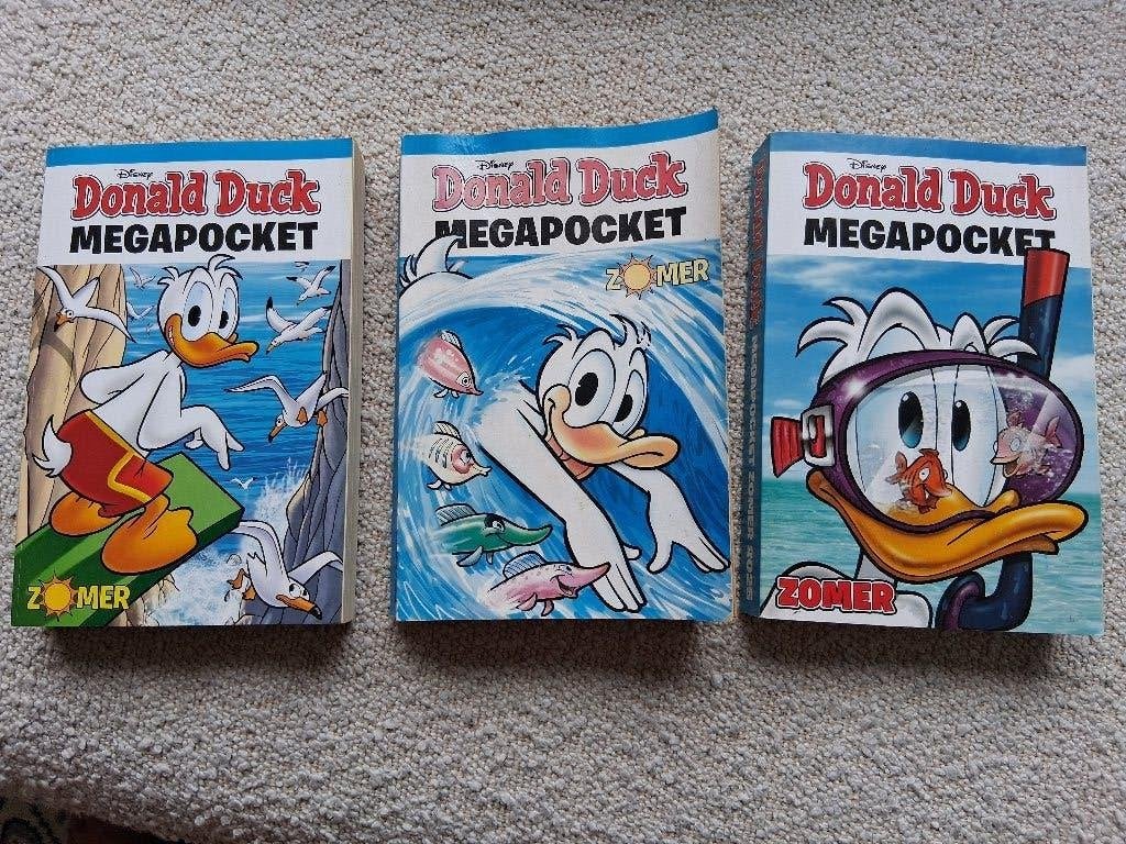 Donald Duck zomer pockets, Meerdere stripboeken, Ophalen of Verzenden, Zo goed als nieuw, Donald Duck