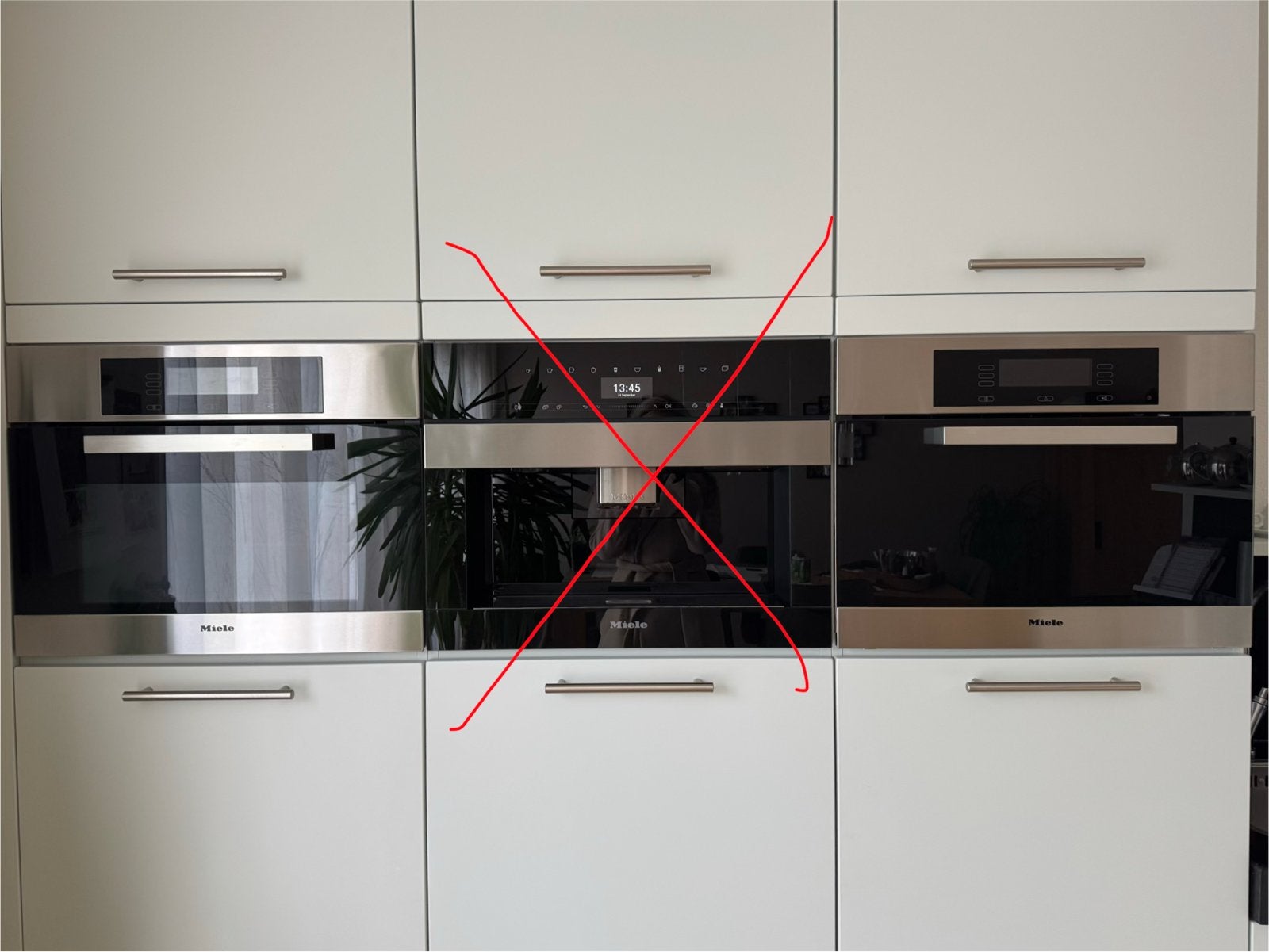 Miele H4060BM Combi-oven/Magnetron - Inbouw, Witgoed en Apparatuur, Ophalen, 45 tot 50 cm, Gebruikt, Hete lucht