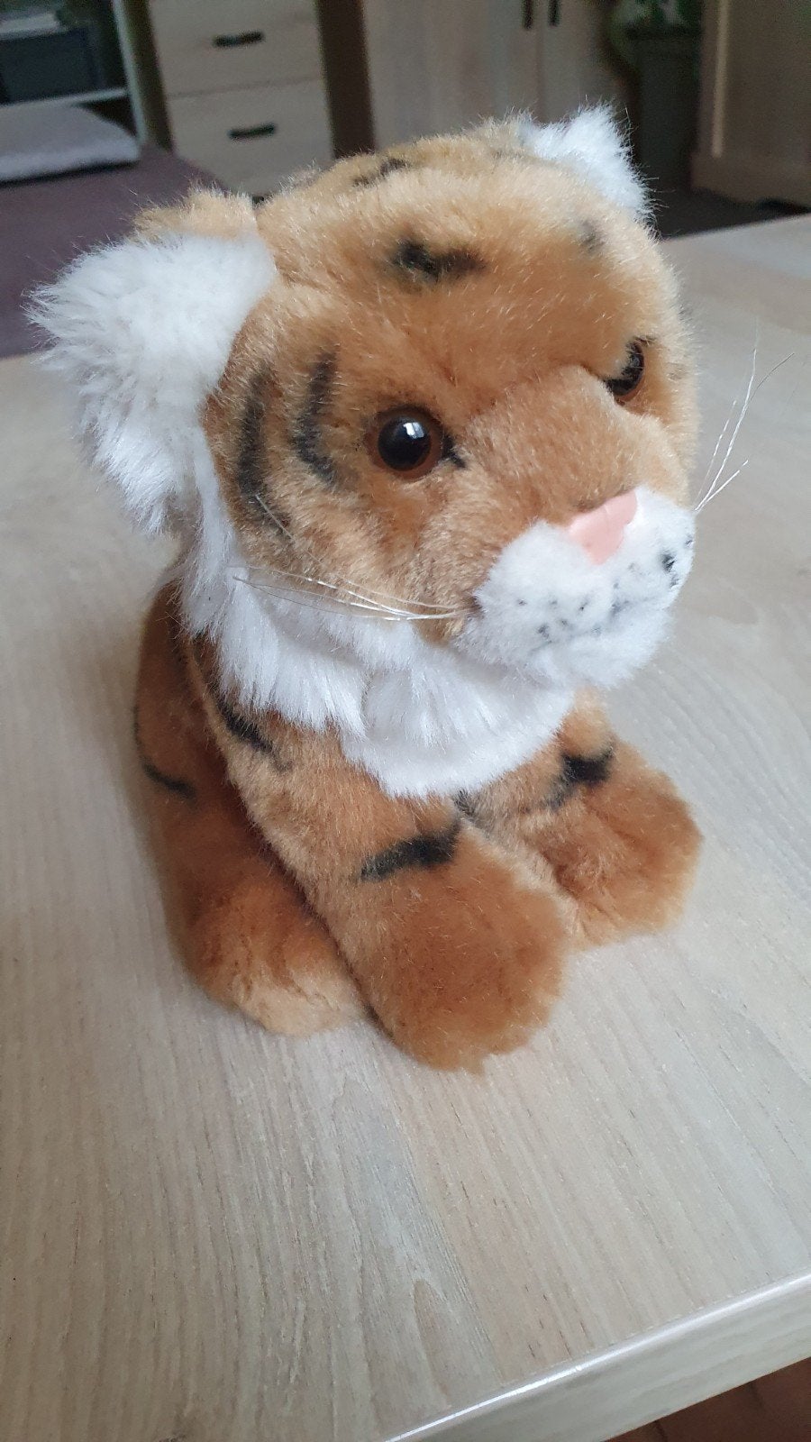 W.W.F. knuffel tijger. Tijgerknuffel., Ophalen of Verzenden, Zo goed als nieuw, Tijger