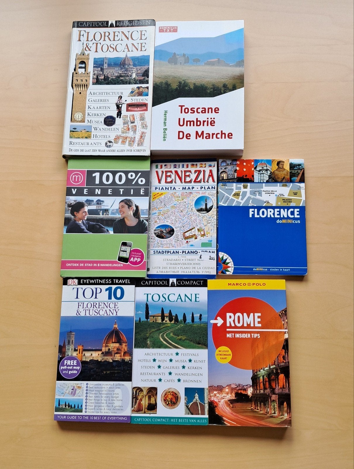 Reisgidsen Italië: Florence, Toscane, Venetië, Rome, Capitool, Europa, Reisgids of -boek, Ophalen