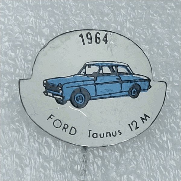 SP1155 Speldje Ford Taunus 12M blauw, Ophalen of Verzenden, Gebruikt, Overige onderwerpen