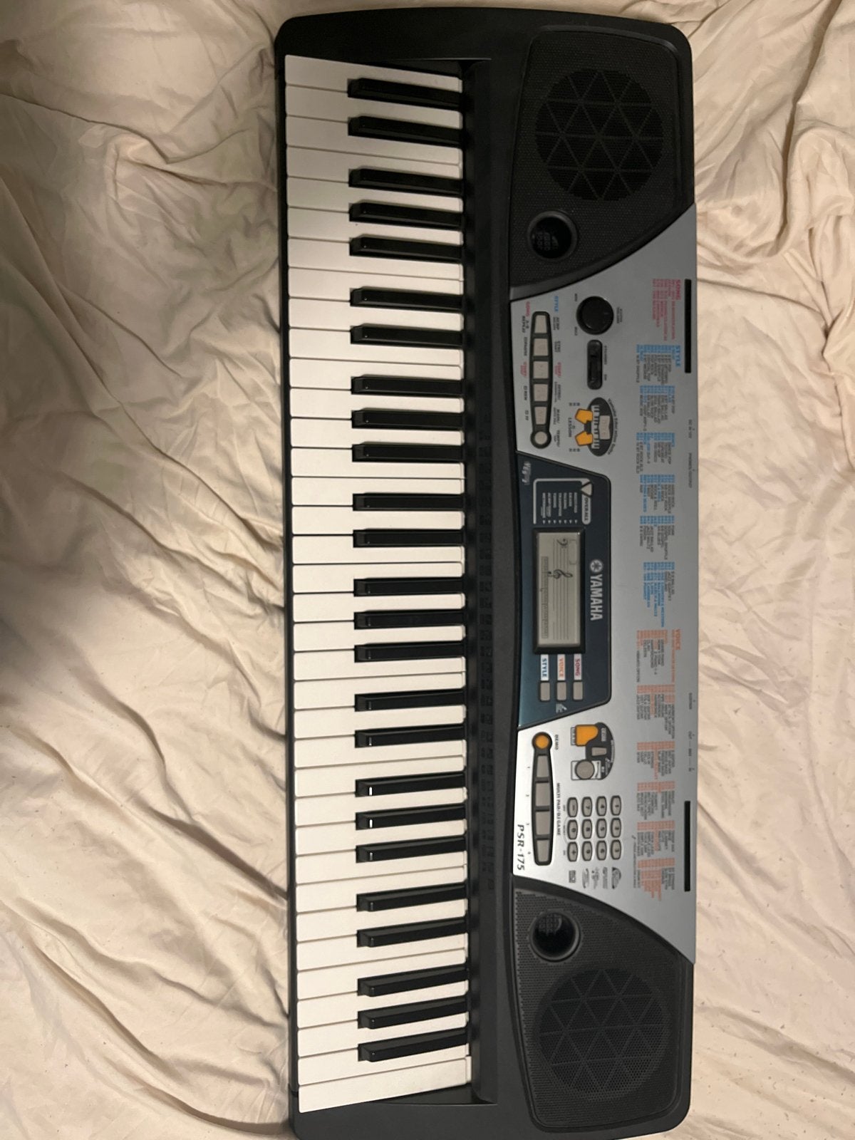 Yamaha PSR-175 Keyboard - Ideaal voor beginners!, Ophalen, 61 toetsen, Gebruikt, Midi-aansluiting