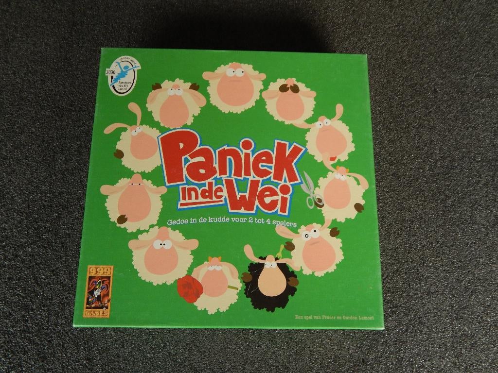 Paniek in de Wei, Een of twee spelers, Ophalen of Verzenden, Zo goed als nieuw, 999 Games