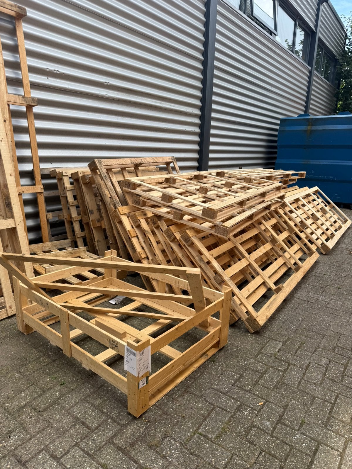 Diverse houten pallets / Gratis, Ophalen, Zo goed als nieuw, Pallet, Minder dan 200 cm