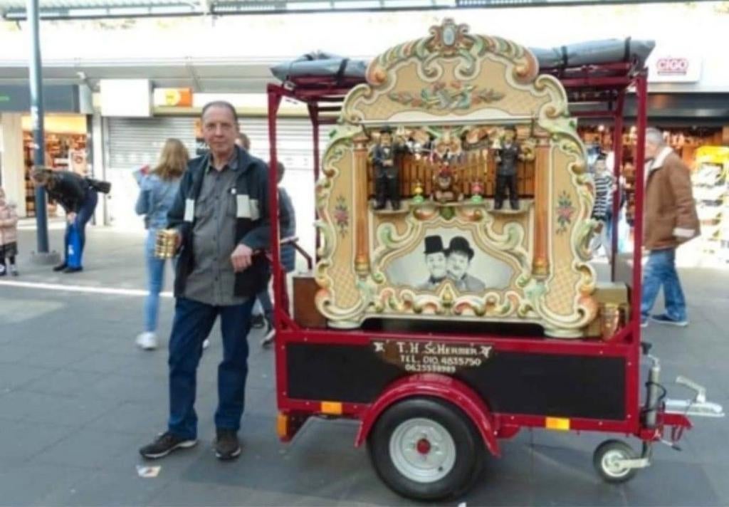 Laurel & Hardy Draaiorgel, Muziek en Instrumenten, Ophalen of Verzenden