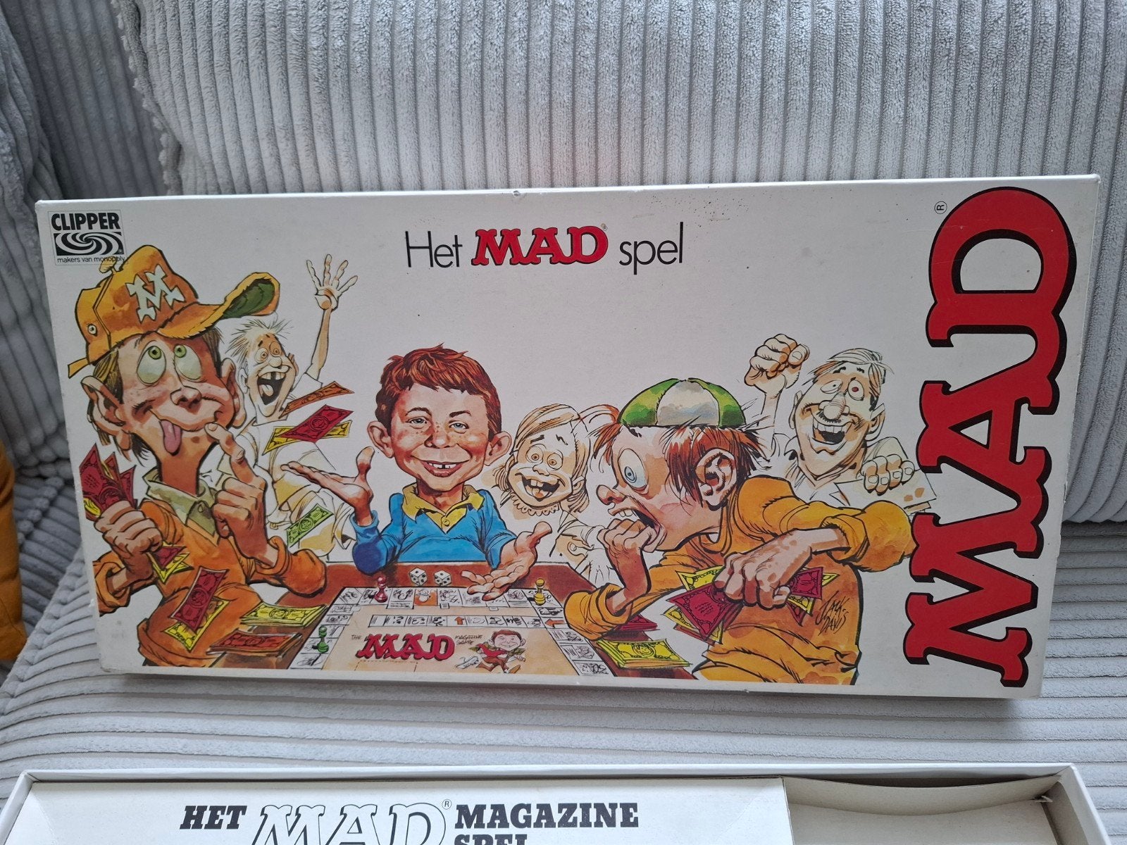 Het MAD Spel, Bordspel van Clipper, Een of twee spelers, Ophalen of Verzenden, Gebruikt, Clipper