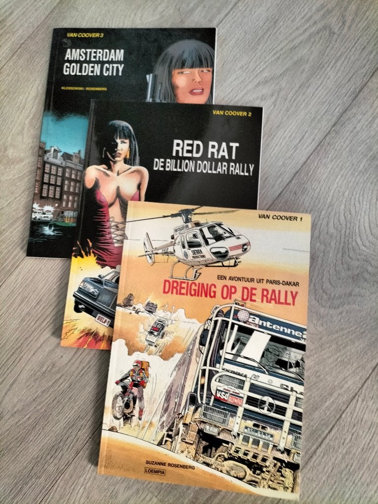 Van Coover, Ophalen of Verzenden, Zo goed als nieuw, Rosenberg en Klossowski, Meerdere stripboeken