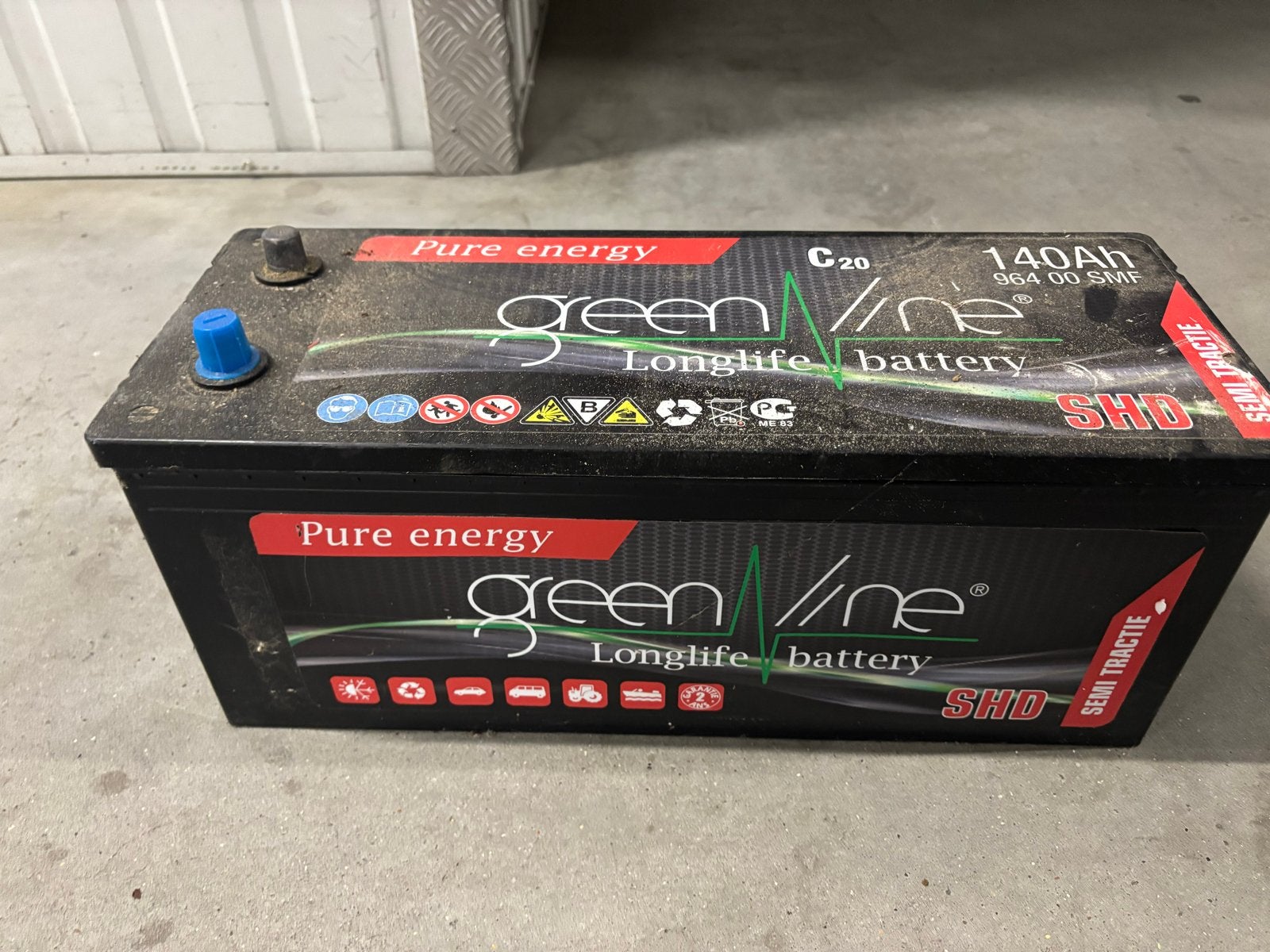 Greenline Longlife Semi Tractie Accu 140Ah C20, Auto-onderdelen, Gebruikt, Universele onderdelen