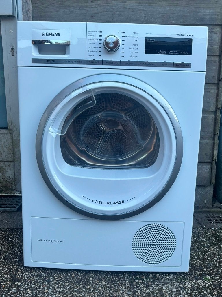 Siemens IQ700 9KG Luxe Warmtepompdroger A++, Witgoed en Apparatuur, Wasdrogers, Ophalen, Overige typen, 8 tot 10 kg, Zo goed als nieuw