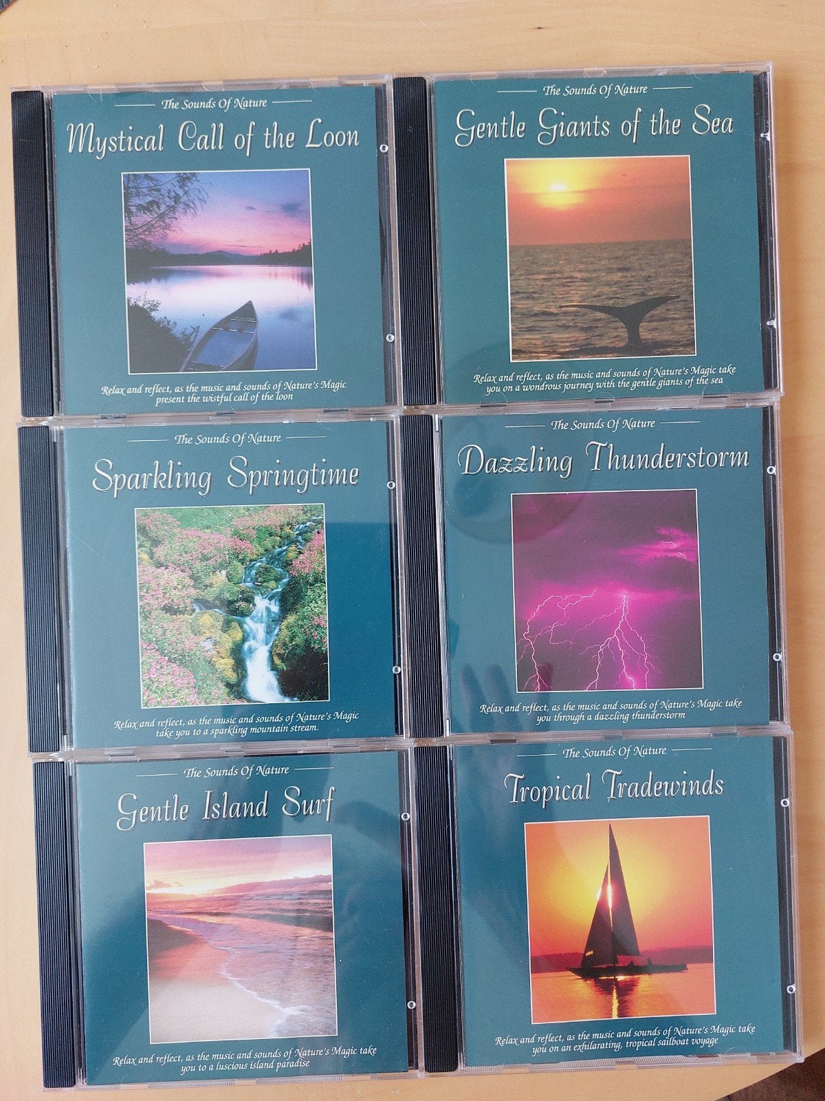The Sounds of Nature CD-collectie (6 stuks), Ophalen of Verzenden, Zo goed als nieuw, Verzamelalbum