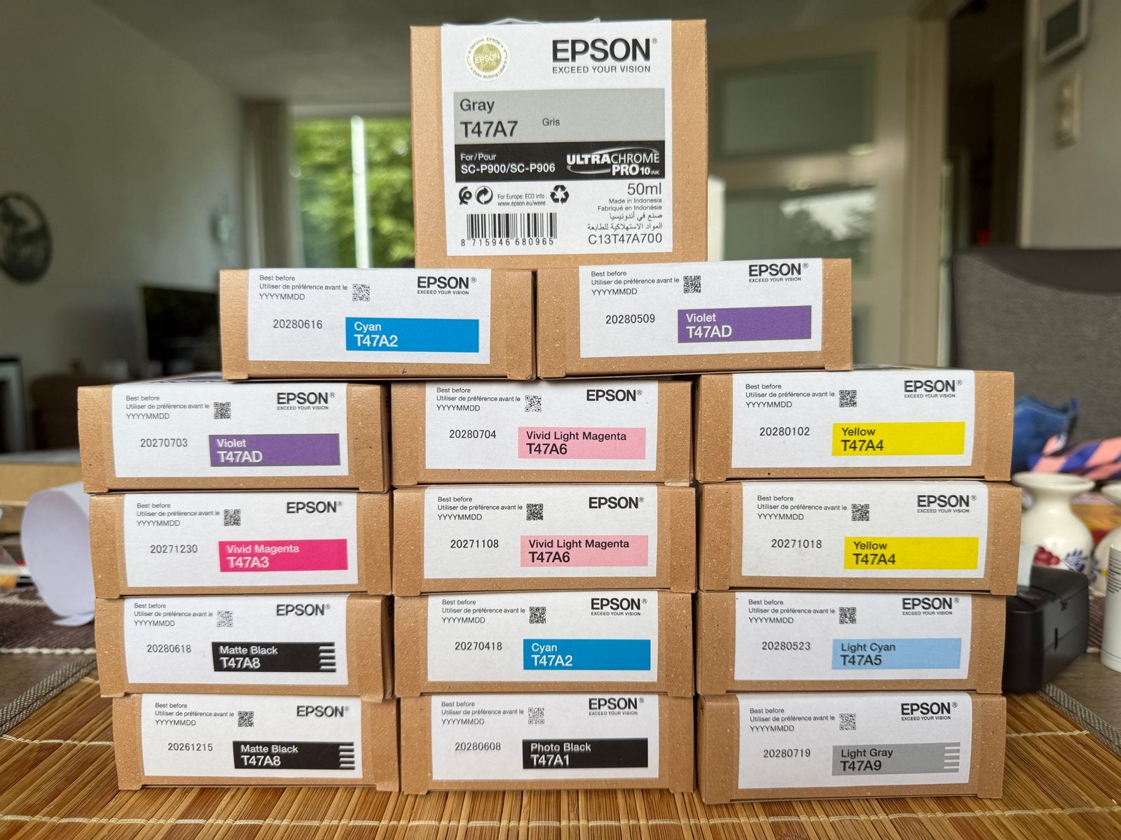 Epson T47A inktcartridges voor SC-P900/SC-P906, Ophalen of Verzenden, Nieuw, Cartridge