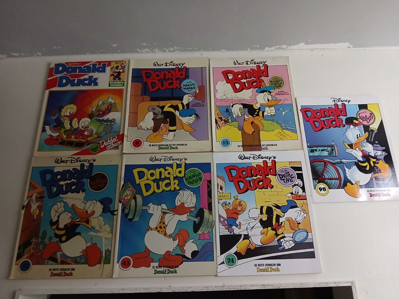 Donald Duck stripboeken - De beste verhalen van Donald Duck, Meerdere stripboeken, Ophalen of Verzenden, Zo goed als nieuw, Walt Disney