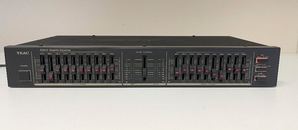 TEAC EQA-5 Stereo Graphic Equalizer, N, Ophalen of Verzenden, Zo goed als nieuw, Equalizer