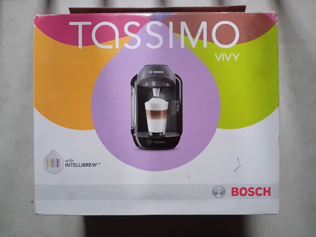 Tassimo Vivy Bosch Koffiezetapparaat - Nieuw in doos, Koffiepads en cups, Ophalen of Verzenden, 1 kopje, Koffiemachine