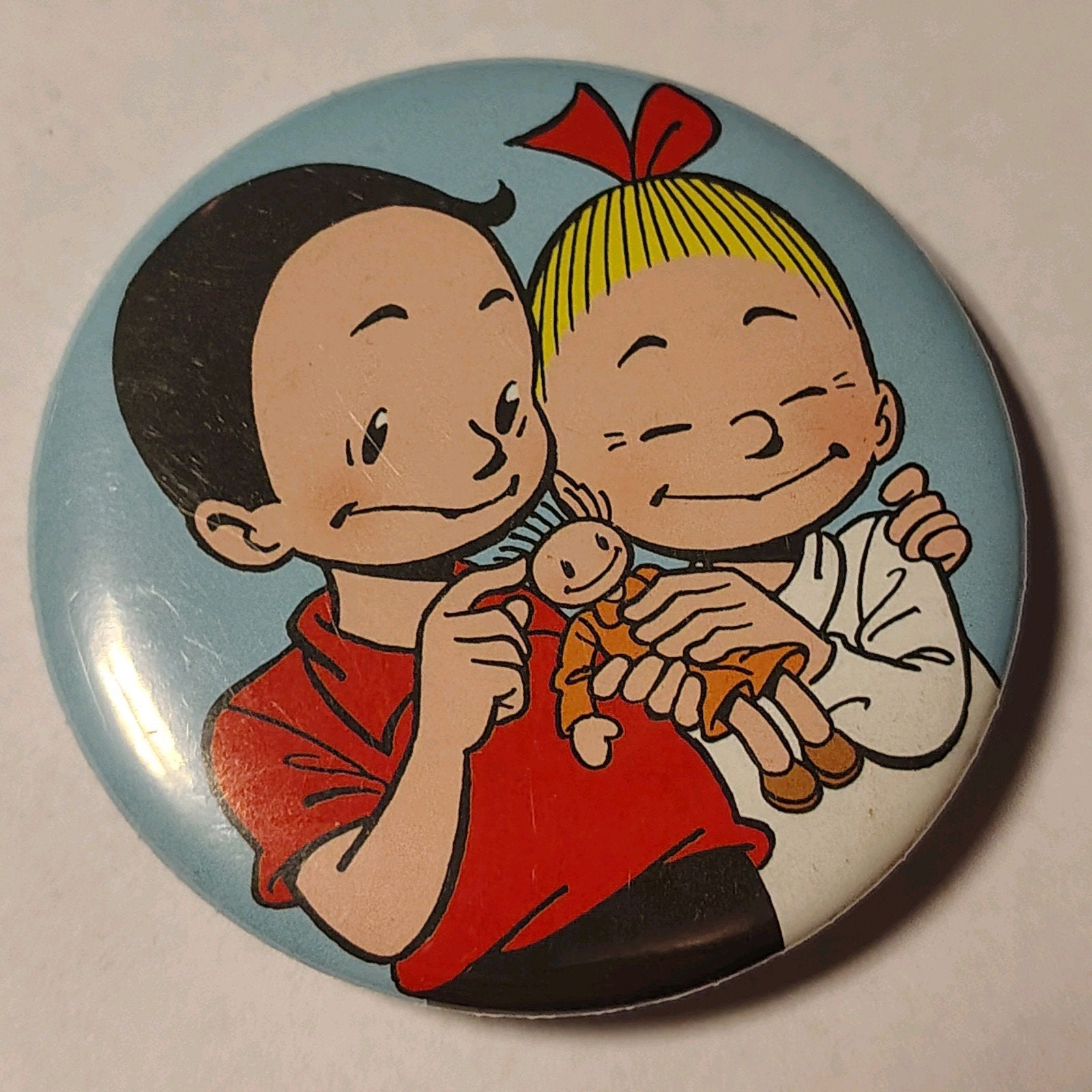 Suske en Wiske Button, Ophalen of Verzenden, Gebruikt