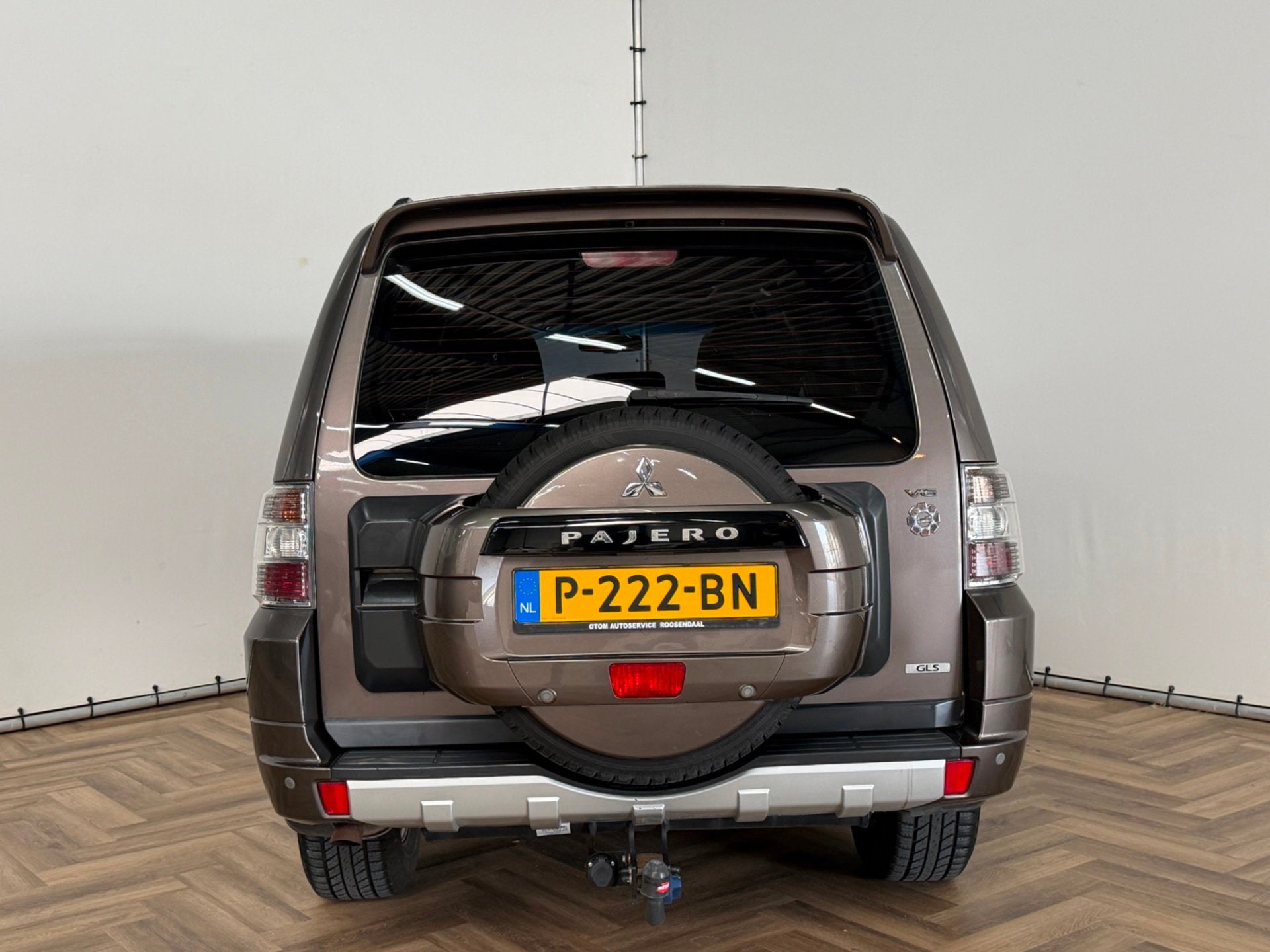 Mitsubishi PAJERO 3.5 V6 GLS 7PERS|PANO|AUTOMAAT|INRUIL MOGE, Auto's, Automaat, Euro 5, Stof, Gebruikt