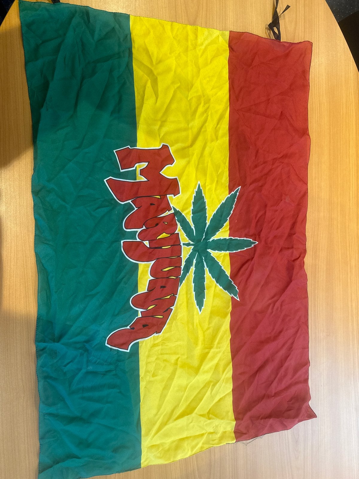Marihuana rasta vlag, Verzenden, Gebruikt