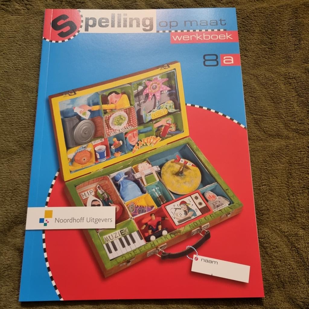 Spelling op maat werkboek 8a Noordhoff Uitgevers, Ophalen of Verzenden, Nieuw, Overige niveaus, Nederlands