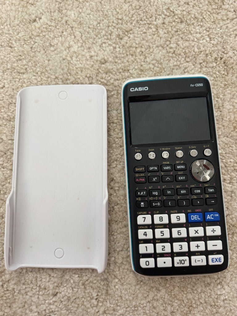 Casio fx-CG50 rekenmachine, Diversen, Rekenmachines, Ophalen of Verzenden, Grafische rekenmachine, Gebruikt