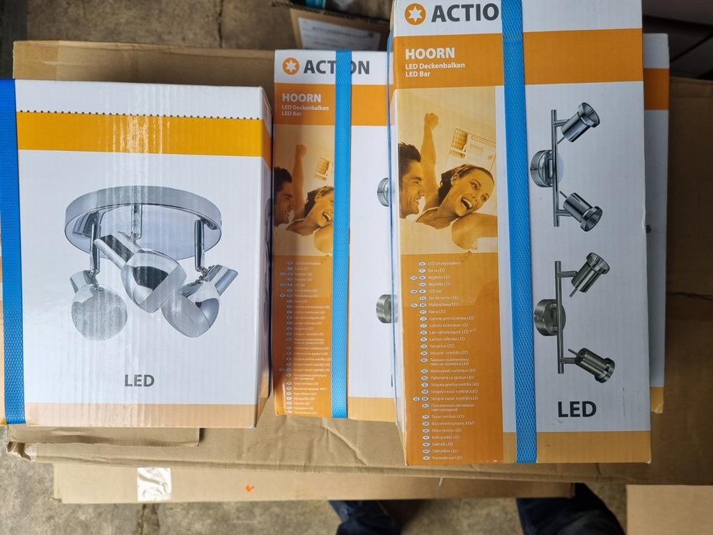 Nieuwe LED Plafondspots/Wandspots - Diverse Modellen, Metaal of Aluminium, Nieuw, Ophalen of Verzenden, Modern