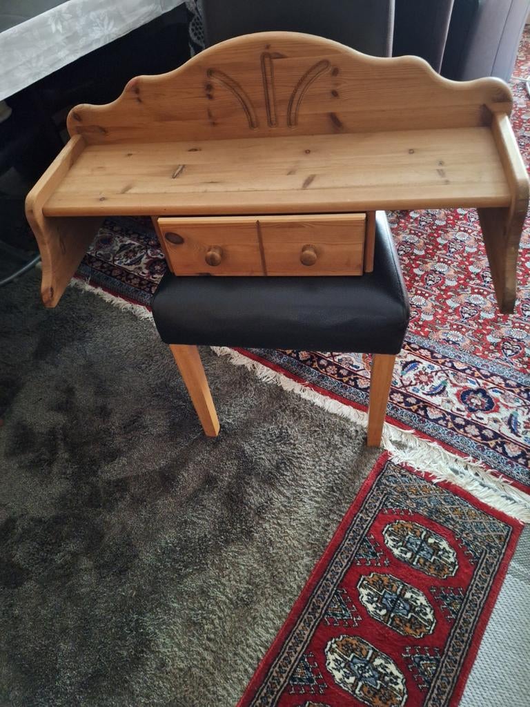 Keuken hout hang kast met laden, Ophalen of Verzenden