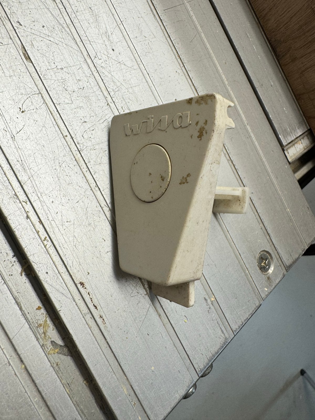 Wisa drukknop voor reservoir, Ophalen of Verzenden, Gebruikt, Toilet