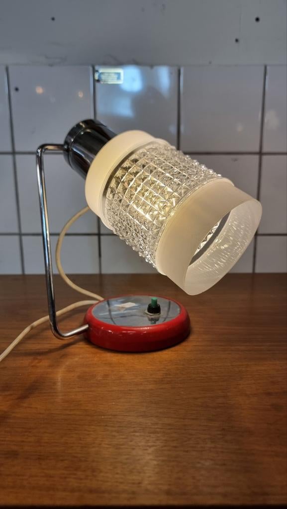 Vintage bureaulamp jaren 60 Tsjechoslowakije, Gebruikt, ,, Ophalen of Verzenden, ,