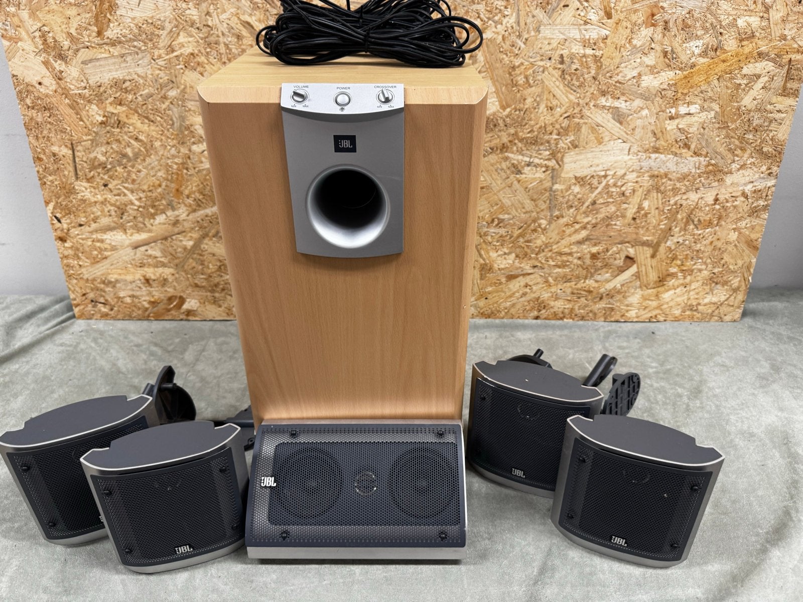JBL SCS 178 Complete 5.1 Home Cinema Surround Set, Overige merken, Gebruikt, Ophalen of Verzenden, X