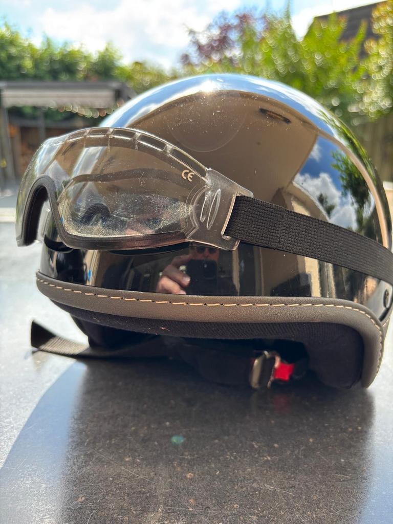 Vespa helm maat S, Ophalen, Gebruikt, Small