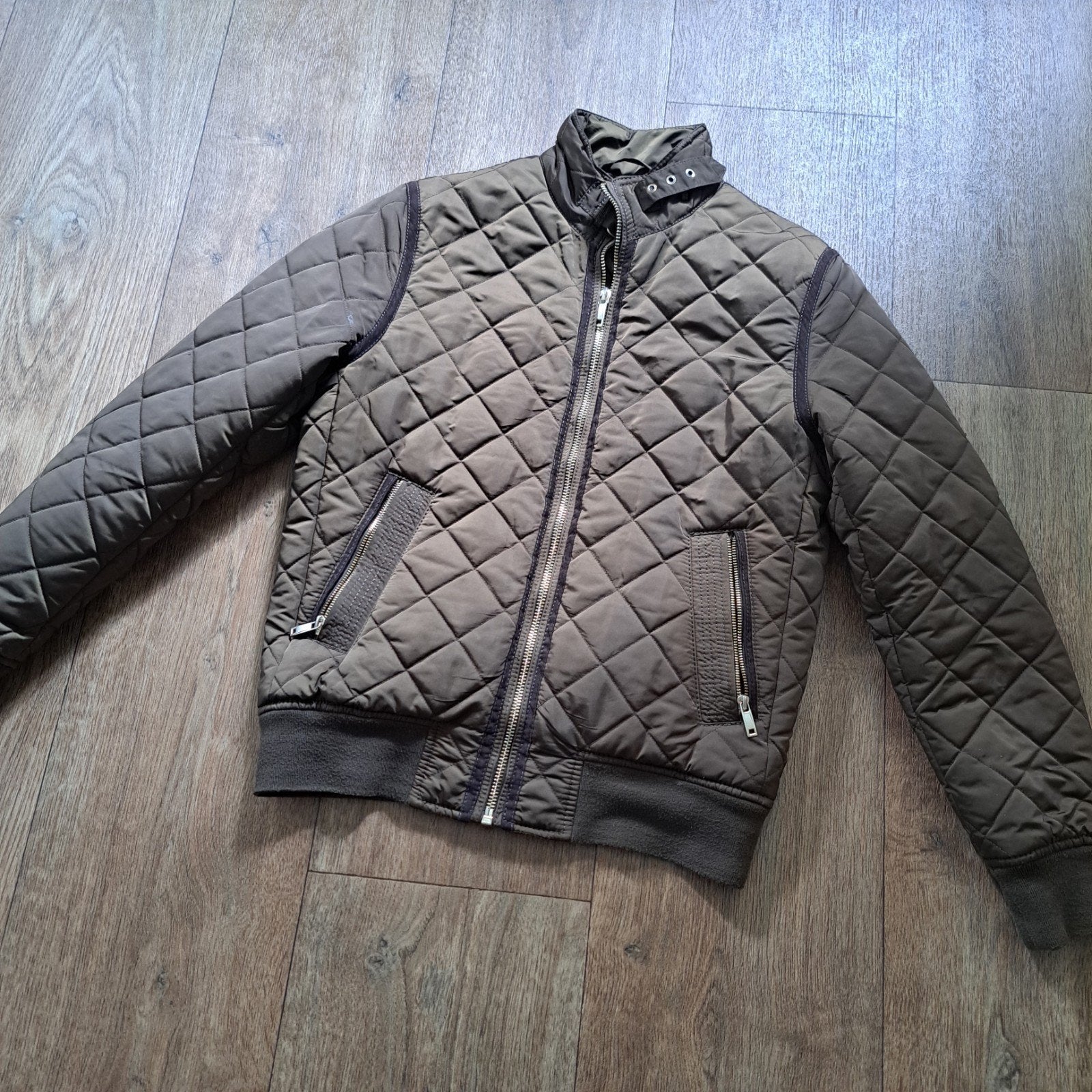 winterjas bruin mt. M/L, Kleding | Heren, Maat 52/54 (L), Bruin, Ophalen of Verzenden, Zo goed als nieuw