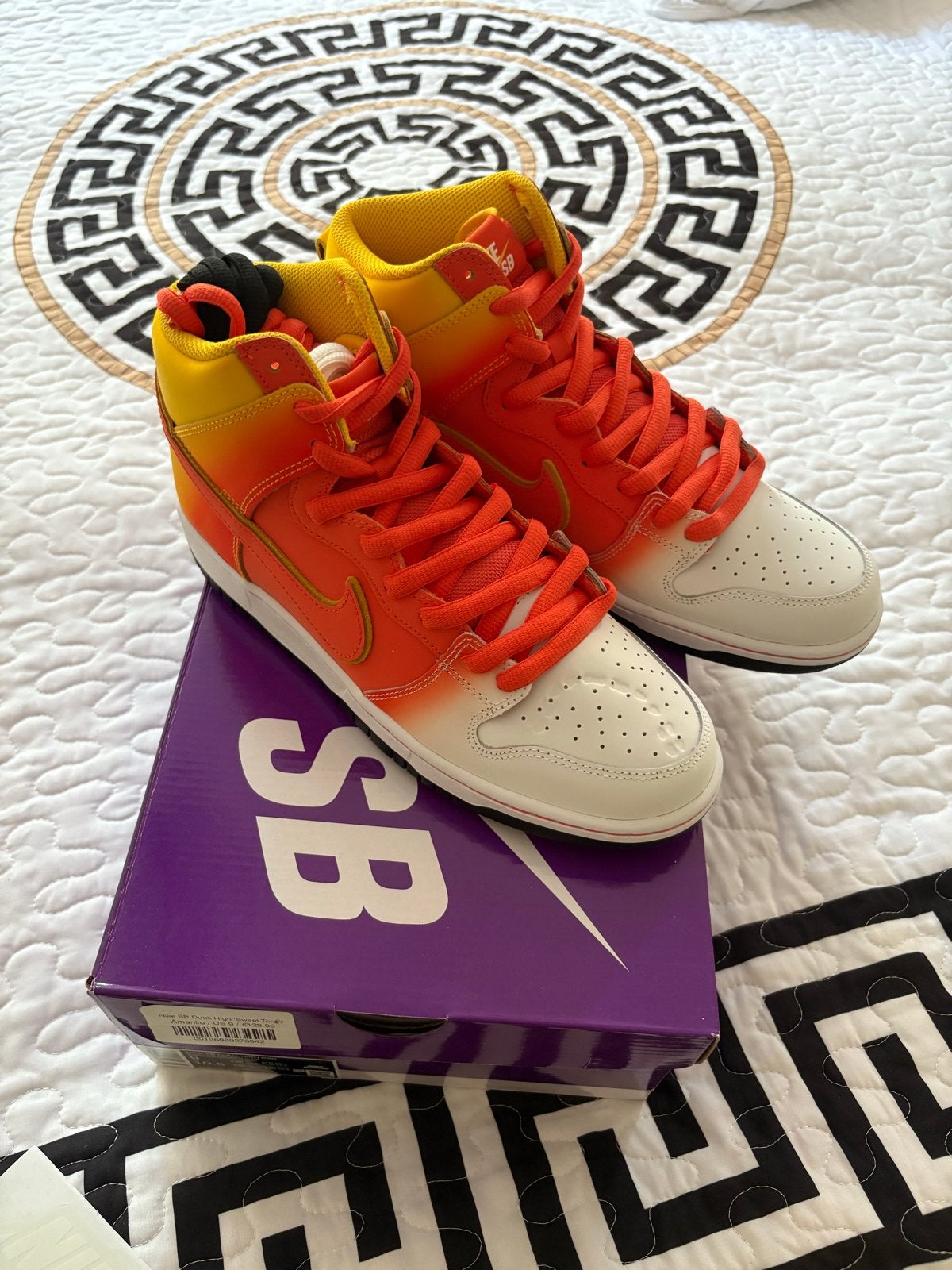 Nike SB Dunk High Pro 'Orange Label' - Nieuw in doos, Overige kleuren, Nieuw, Ophalen of Verzenden, Sneakers of Gympen