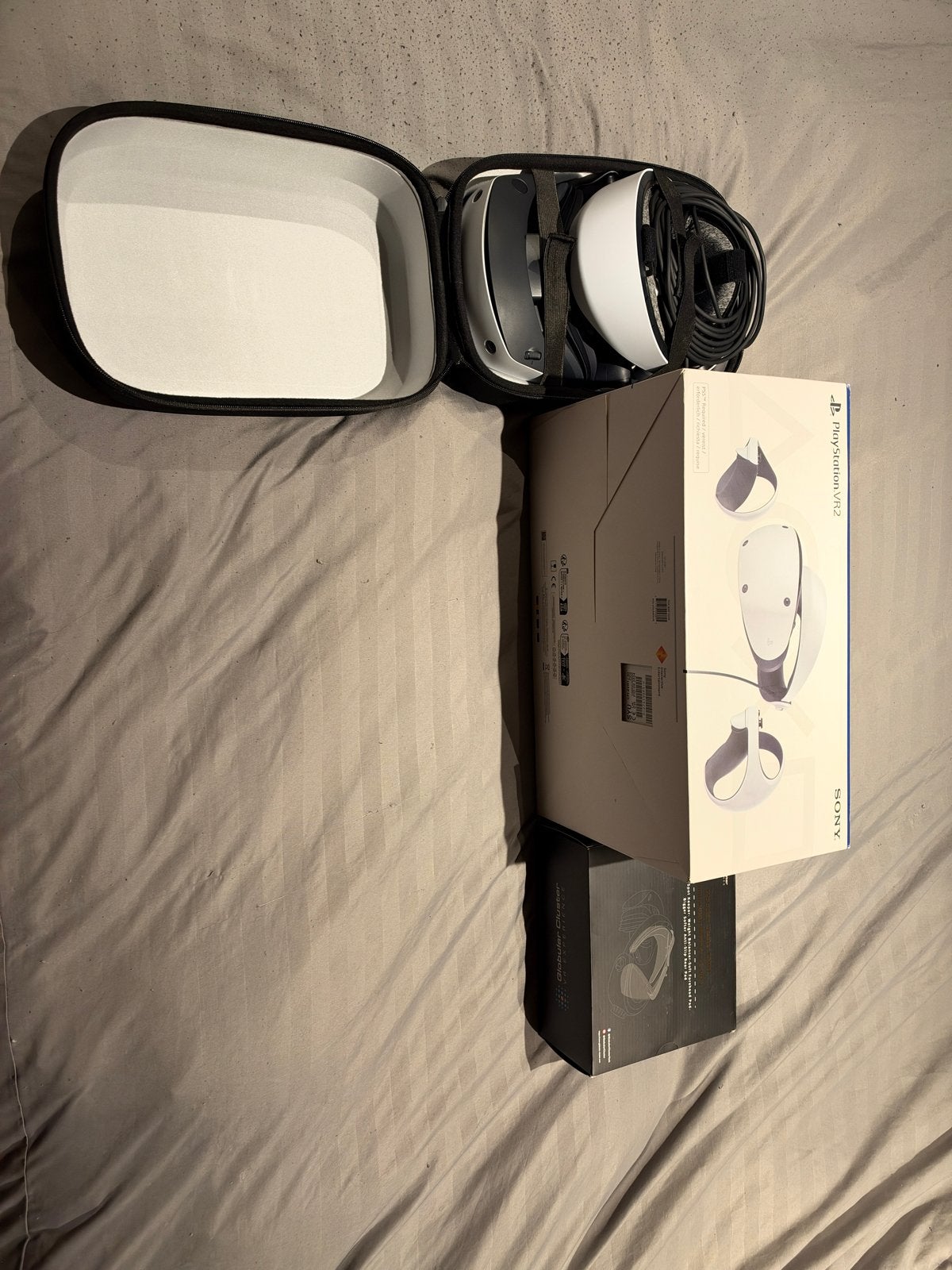 PSVR2 met doos, bewaarcassette en Globular Cluster CMP2 mod, Ophalen of Verzenden, Zo goed als nieuw
