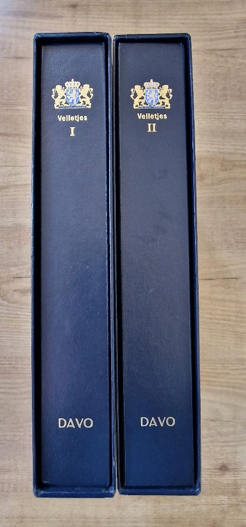 2 Luxe DAVO LX Albums Deel 1 & 2 Velletjes 1993 t/m 2015., Ophalen of Verzenden, Verzamelalbum