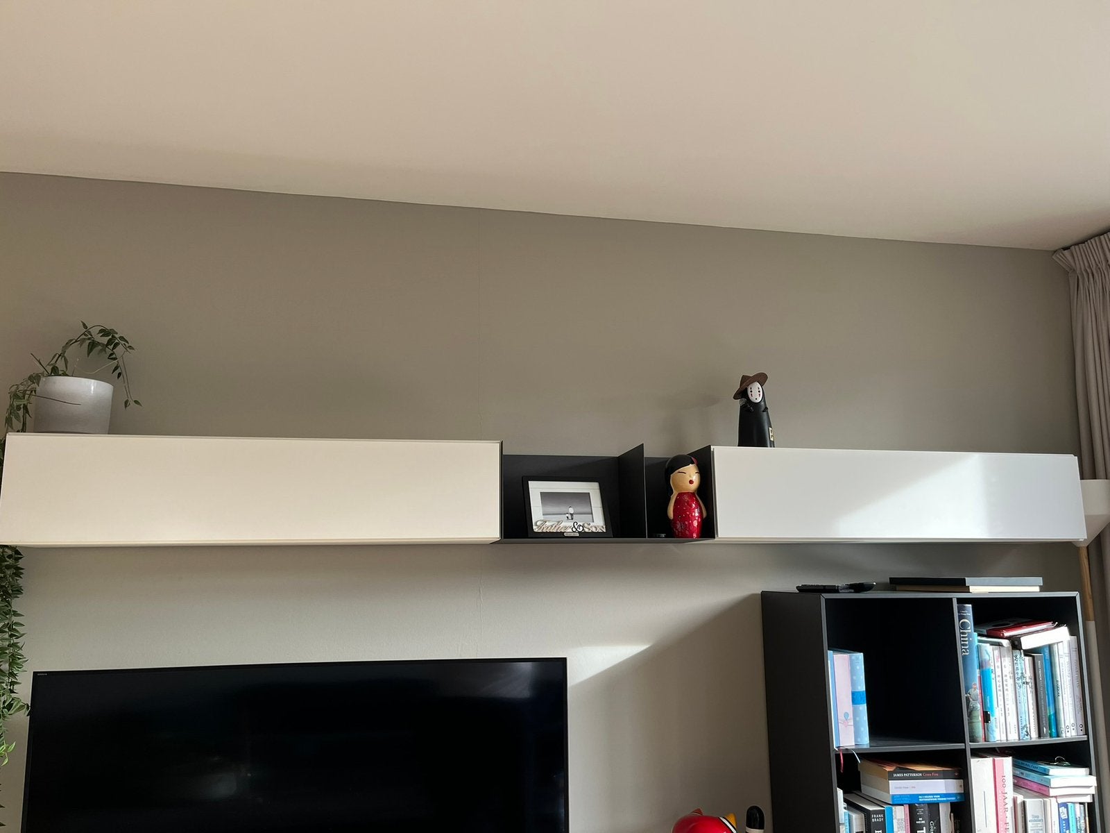 Bo-concept wandkast/TV kast, Ophalen, Zo goed als nieuw, Minder dan 2 meter