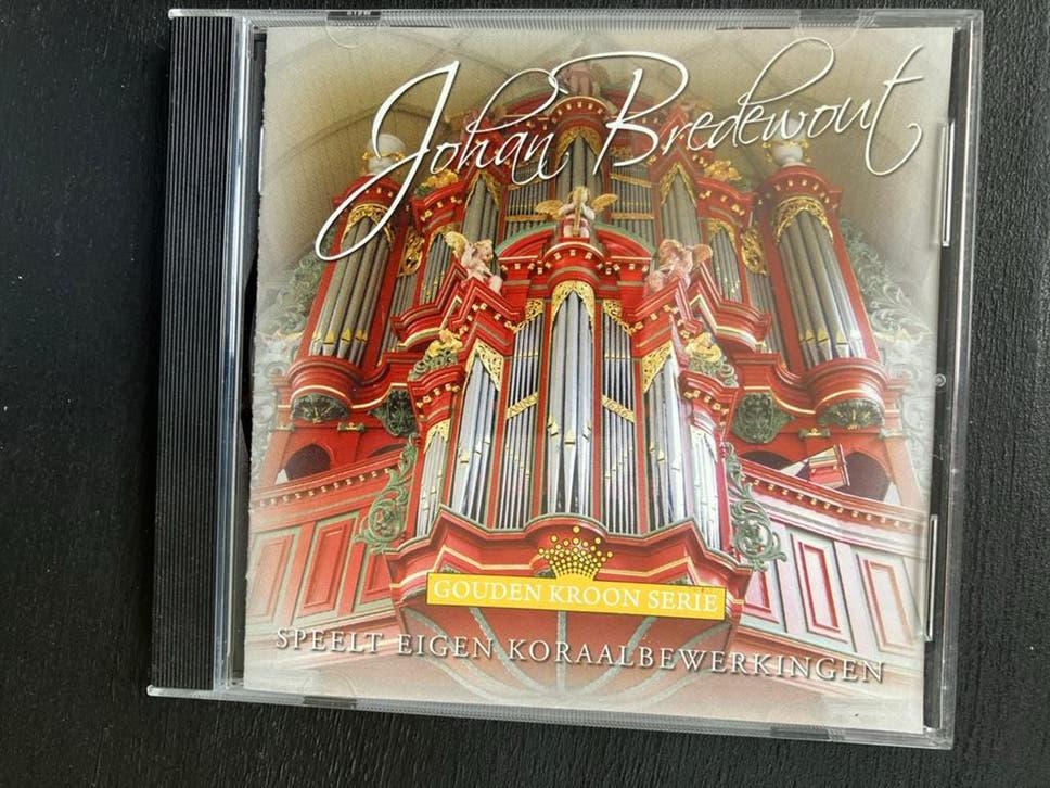 Johan Bredewout - Speelt Eigen Koraalbewerkingen CD orgel, Ophalen of Verzenden, Zo goed als nieuw
