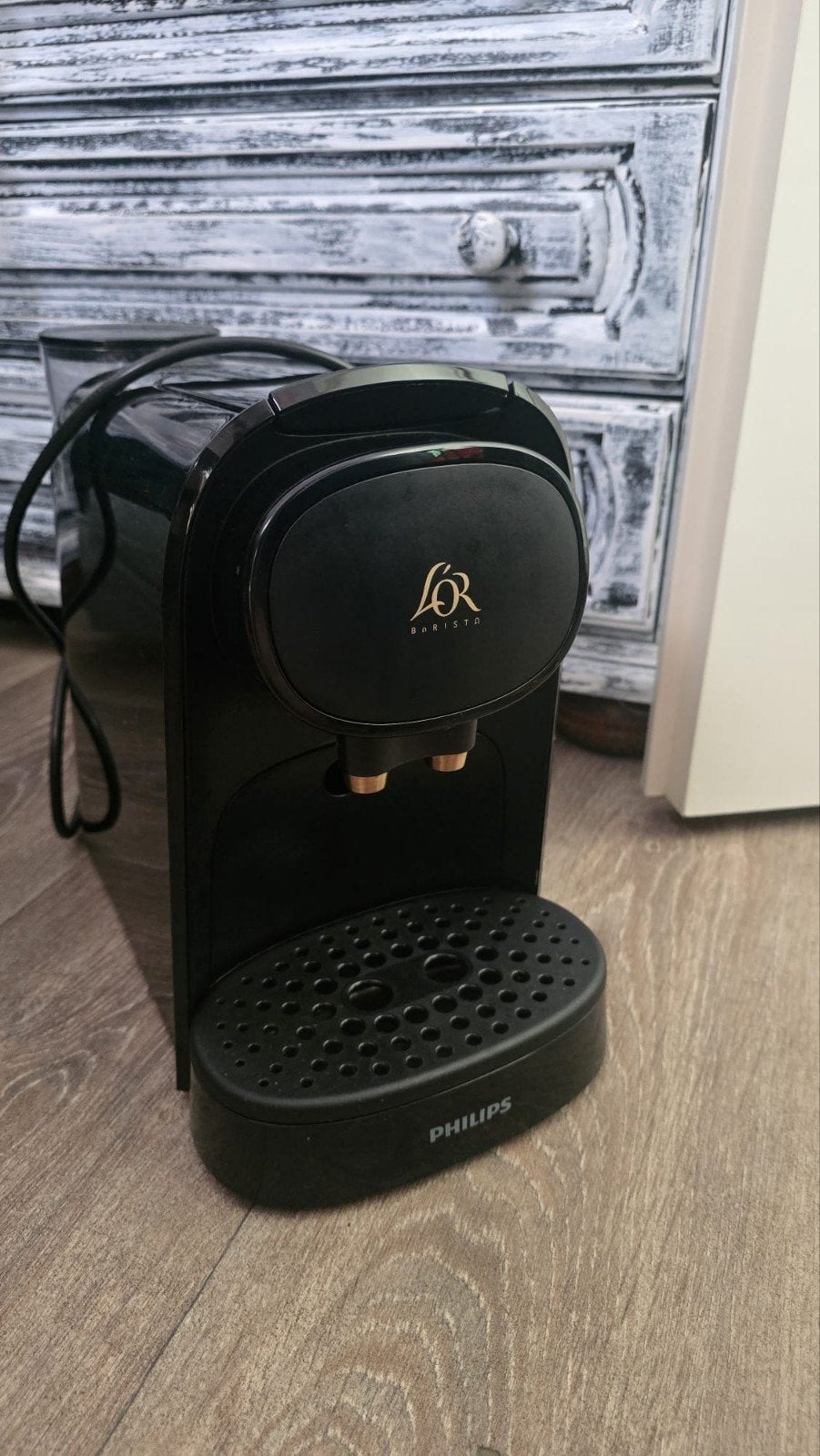 L'OR Barista Koffiemachine - Zwart, Ophalen of Verzenden, Zo goed als nieuw, Koffiemachine