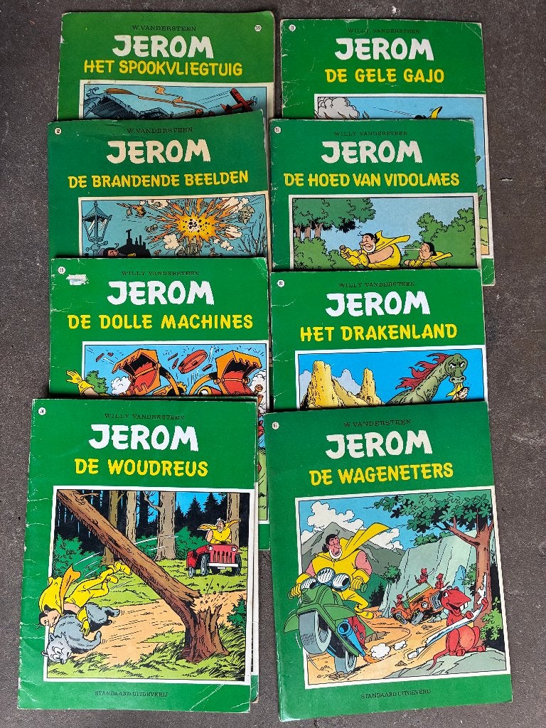 LOSSE VERKOOP ; Jerom (Vandersteen) div. delen , zie foto's, Meerdere stripboeken, Ophalen of Verzenden, Zo goed als nieuw, Willy Vandersteen