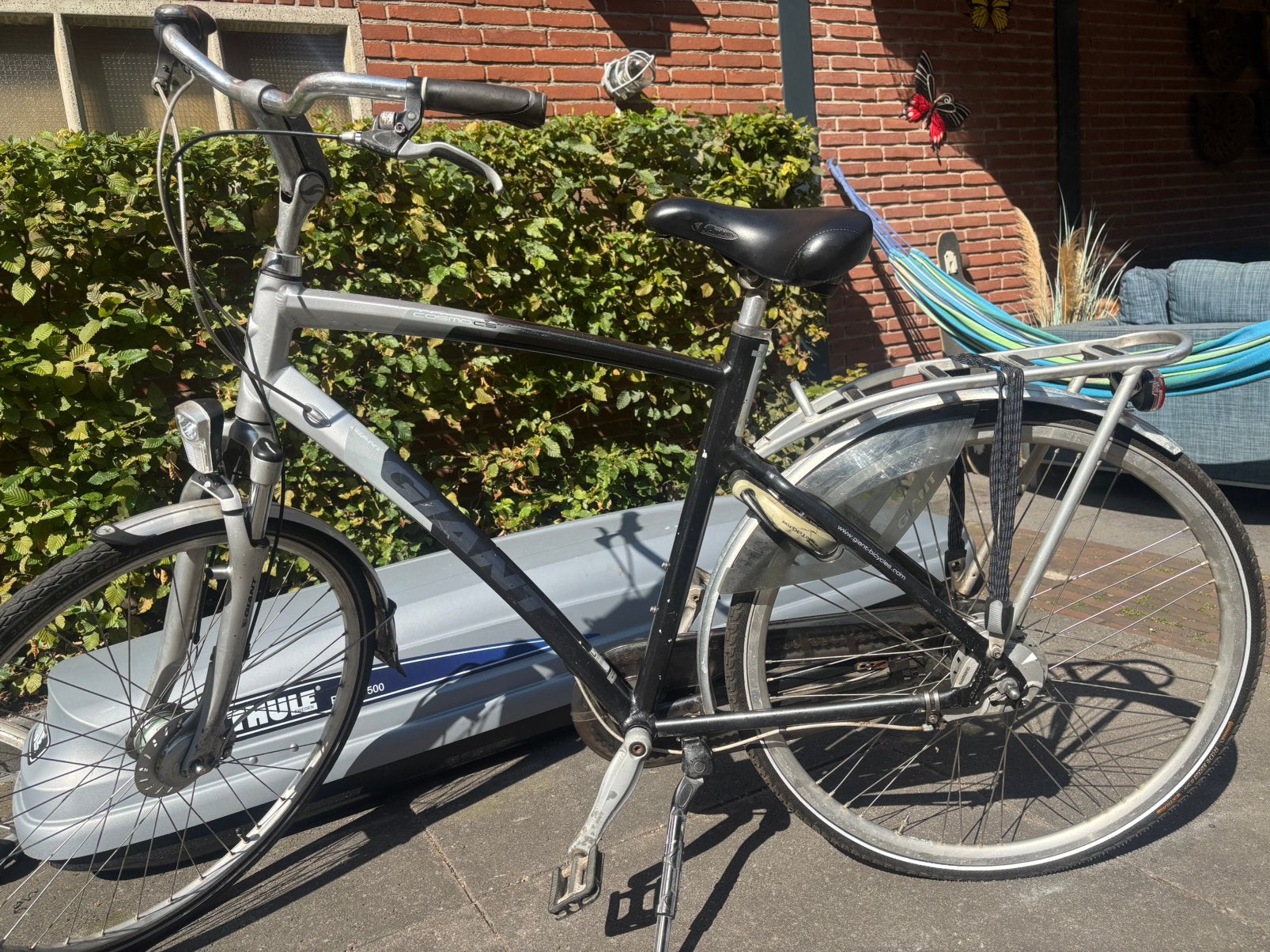 Giant - herenfiets, Fietsen en Brommers, Fietsen | Heren | Herenfietsen, Ophalen, Gebruikt, Giant, Versnellingen